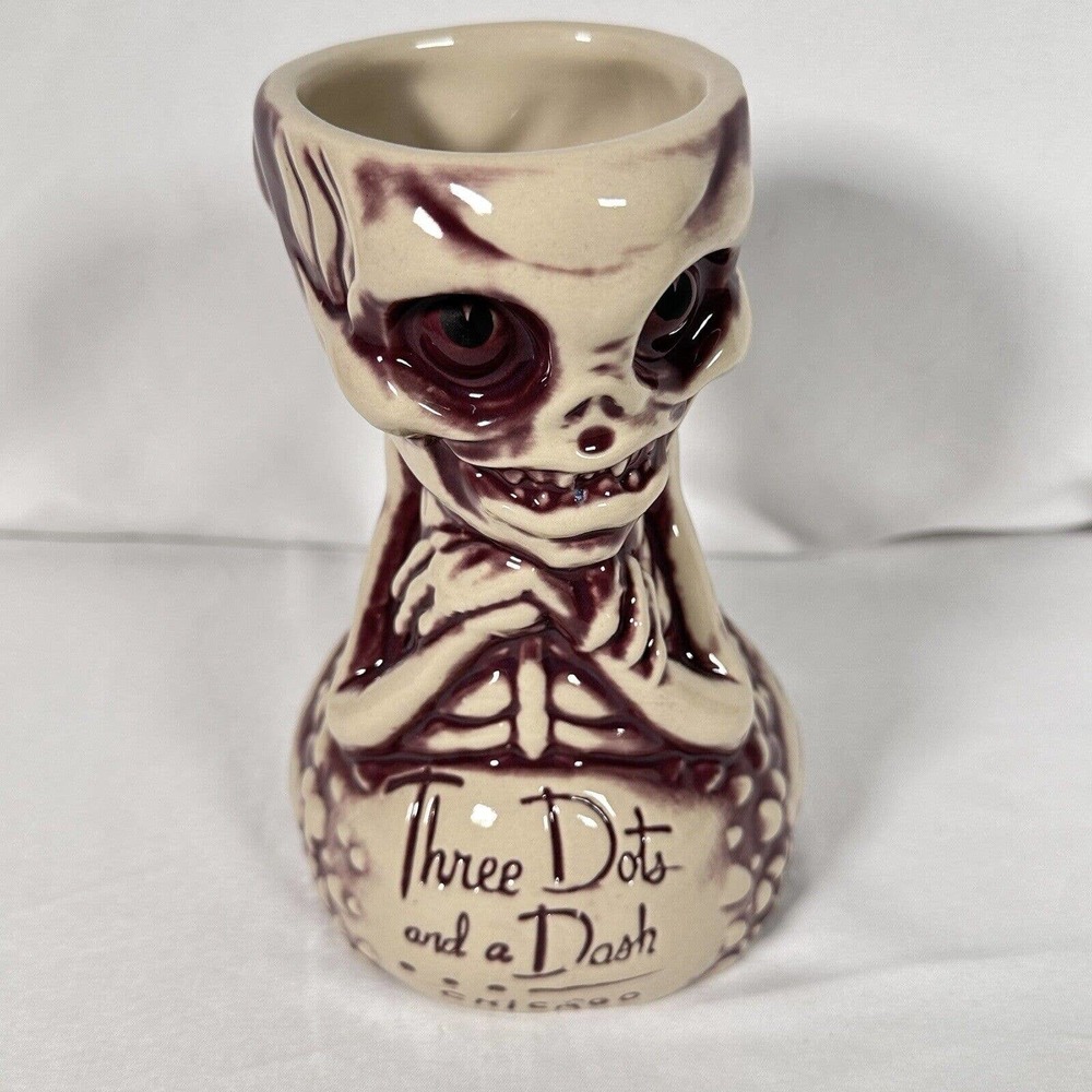 Three Dots and a Dash Chicago Fijian Mermaid Purple Mug Tiki Farm 2014